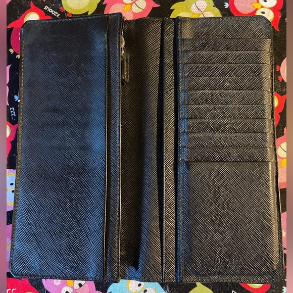 EUC-PRADA SLIM LONG WALLET